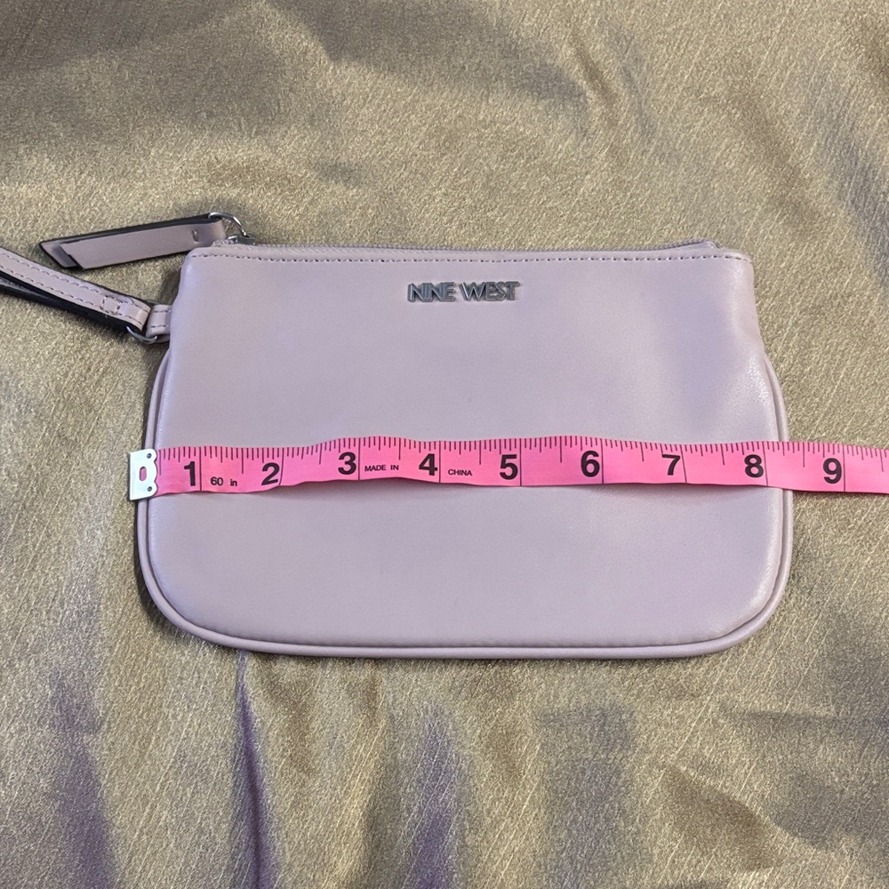 Nine West Lavender Wristlet Clutch
